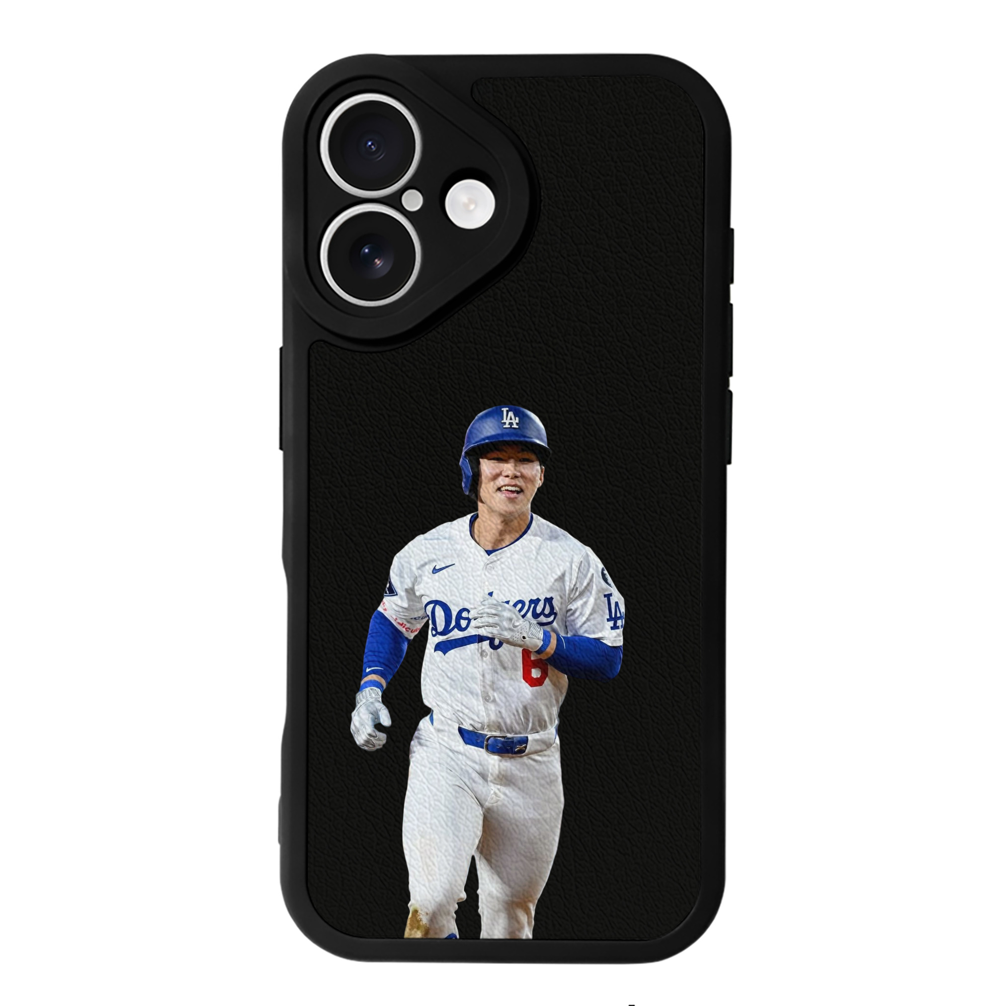  IPhone 16 Silicone Leather Case – UV Print, Lambskin Texture – Perfect Fit, Wireless Charging Compatible, Scratch Resistant, Precise Cutouts – Stylish Protection For IPhone 16